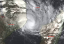 Zyklon GOMBE trifft auf Mosambik