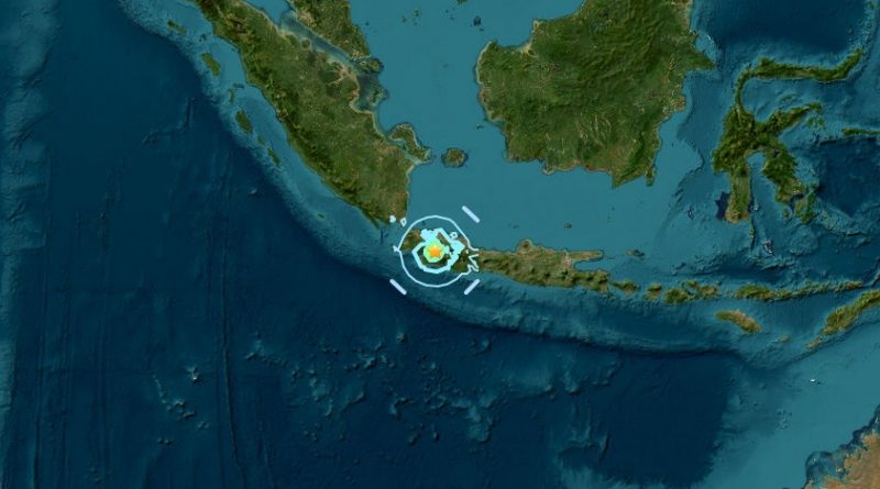 Starkes Erdbeben in Indonesien