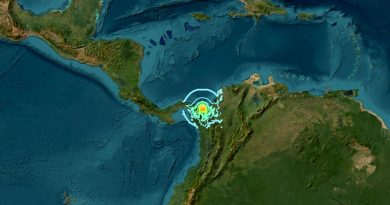 Schweres Erdbeben vor Zentralamerika