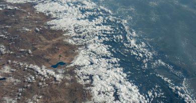 ISS: Zwei Seiten des Himalaya