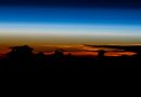 ISS: Kurz vor Sonnenaufgang