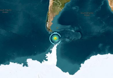 Sehr schweres Erdbeben in der Drake-Passage