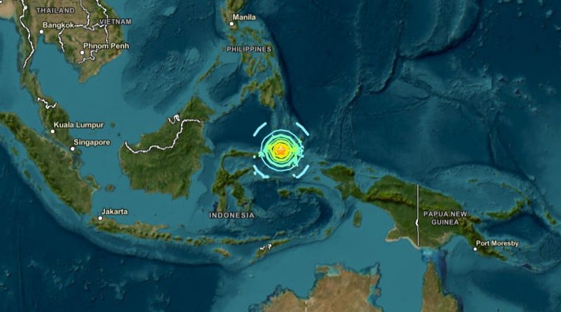 Schweres Erdbeben im Osten Indonesiens