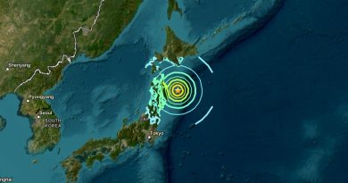 Schweres Erdbeben vor Japan