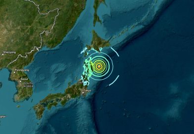 Schweres Erdbeben vor Japan