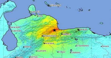 Sehr schweres Erdbeben in Venezuela