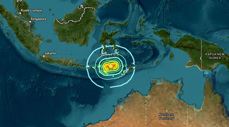 Sehr schweres Erdbeben in Indonesien Sehr schweres Erdbeben in Indonesien